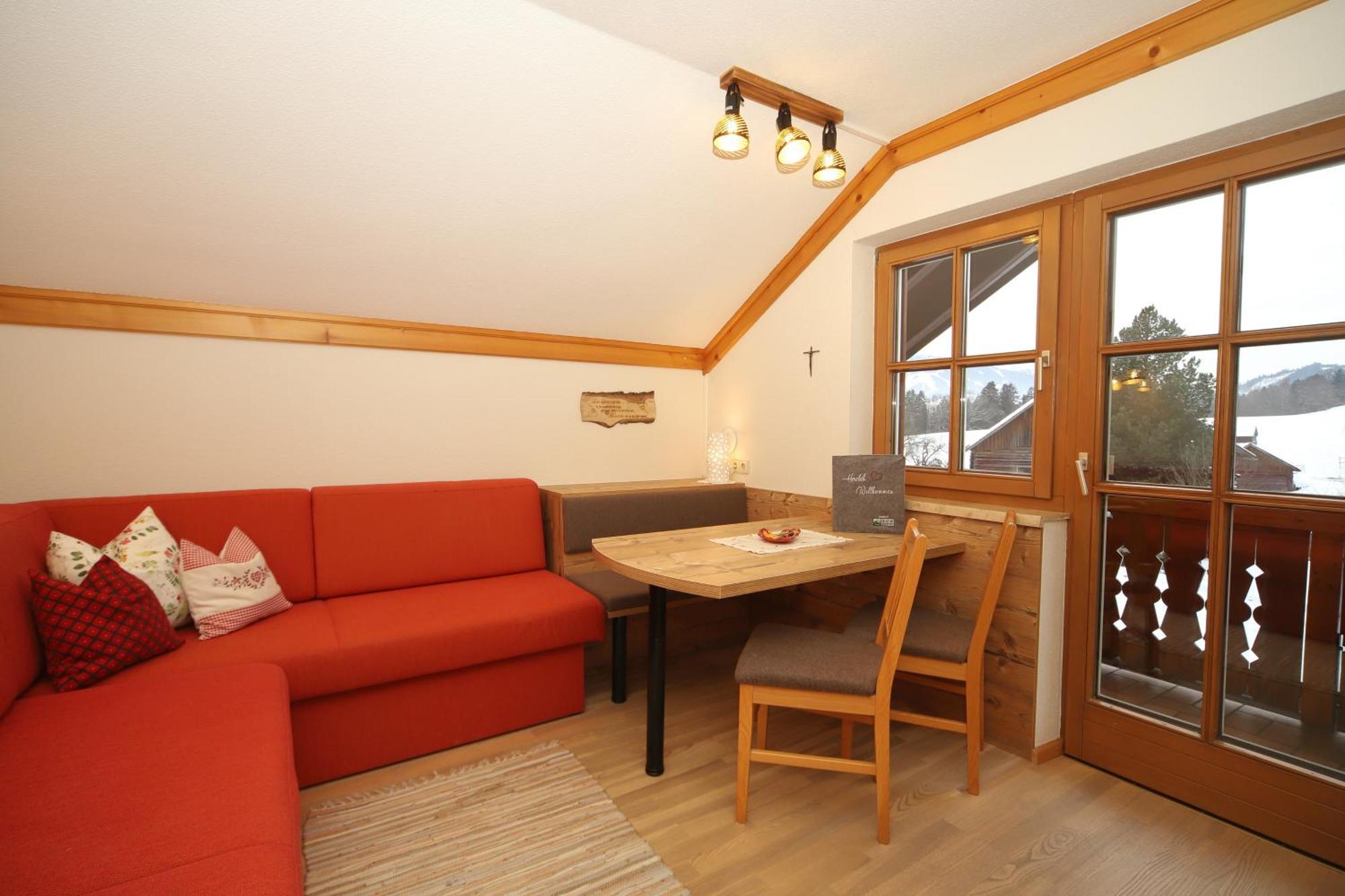 Linarhof Apartment Urlaub Am Bio Bauernhof Haus im Ennstal Ruang foto
