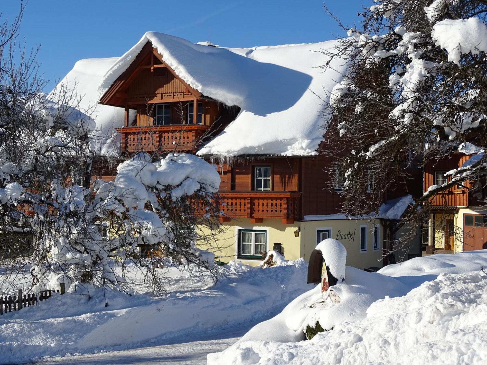 Linarhof Apartment Urlaub Am Bio Bauernhof Haus im Ennstal Bagian luar foto